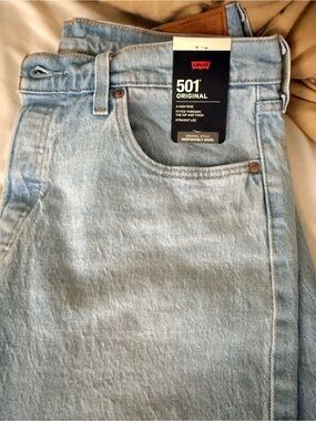 Levi's 501 Original Light Blue Women's Jeans